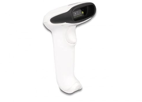 Delock Scanner Per Codici A Barre 1d E 2d Per 2,4 Ghz, Bluetooth O Usb - Bianco (delock Barcode Scanner 1d And 2d For 2)