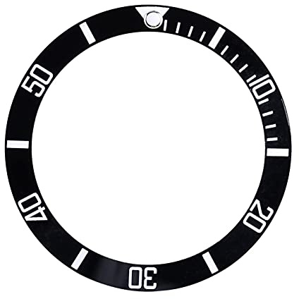 AUNMAS Lunetta dell'orologio Anello di inserimento, 4 colori disponibili leggero in alluminio resistente all'usura per orologi da polso design esclusivo perfetto sostituto originale