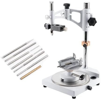 Dental Lab Surveyor Visualizer Verstellbare Quadratische Basis Parallele Beobachtung Mit Werkzeug- Und Handkofferhalterung