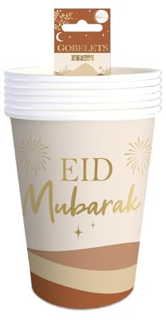 STC Gobelets 6pcs eid mubarak