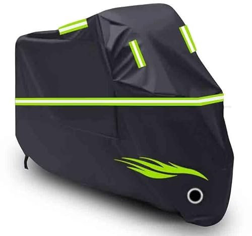 Funda para Moto compatibles con Triumph TR7T Tiger Trail 1981-1982，Funda Moto Exterior con Tiras Reflectantes