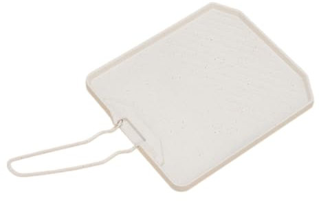 MagiDeal Sartén para Parrilla, Utensilios de Cocina, Placa para Asar, Camping Y Pesca, Blanco, Individual