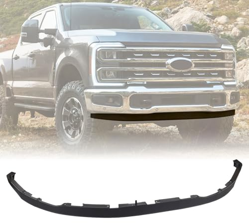 Duolctarms 2.15 inches Front Bumper Valance Panel Deflector Air Dam Assembly Compatible for 2023-2026 Ford F250, F350 Super Duty Tremor PC3Z-17626-CA