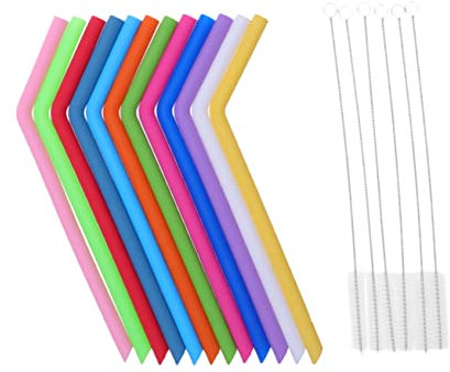 Cabilock pajitas de beber botellas de agua botella de agua pajitas reutilizables dispensador pajita reutilizable palhinhas reutilizaveis de silicona plegables