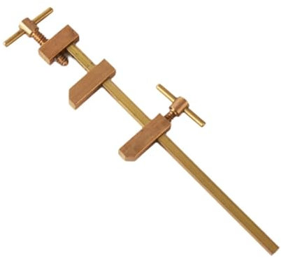 LOVIVER F Clamp Japanese Wood Clamp Quick Clip Comfortable Adjustable Jaw Heavy Duty Measuring Woodworking Clamp Parallel Clamp Tool, 240mm