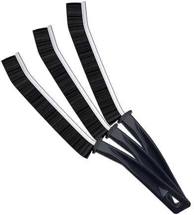 tiyiyok Spazzola Pulizia Fessure, Spazzolone per Pavimenti, Multifunzionale Strumenti per La Pulizia Della Casa E Cucina, Adatto per Cucine, Bagni, Servizi Igienici, Finestre, Porte, ecc