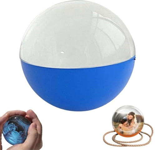 3D Ultrasound Crystal,2.7 3D Crystal Ball Ultrasound with Electronic Display Sound,Video Sphere,Memory Sphere,Personalized Custom Digital Photo Video Player with Digital,Heartbeat Display