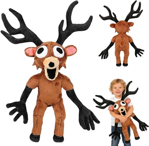 99 Nights in The Forest Peluche, Generico Peluche Cervo 99 Notti Nella Foresta, Morbido Peluche per Bambini e Adulti (A)
