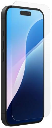 ZAGG InvisibleShield Glass+ iPhone 16/15 Screen Protector - 3X Shatter Protection with Reinforced Edges, Anti-Fingerprint Technology, Scratch & Smudge Resistant, Install Tray Included