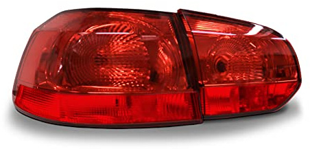 Finest Folia C010 Rückleuchten Aufkleber Dark (Red)