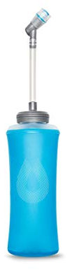 HydraPak UltraFlask 600 ml, flasque souple pour trail running, Bleu Malibu