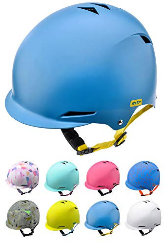 meteor® Kinder BMX Helmet Scooter Kinderfahrradhelm Sicherer Fahrradhelm Kinder inliner Helm Roller-Helm Jungen Kinder-fahrradhelm für Mountainbike Inliner skaterhelm