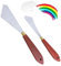 CINY Set di Coltelli Da Pittura, Spatola In Acciaio Inossidabile Raschietto Per Pittura a Olio Con Manico In Legno, Pala Per Pittura a Olio, Per Pittura Per Miscelazione Di Colori Artistici (2 pezzi)