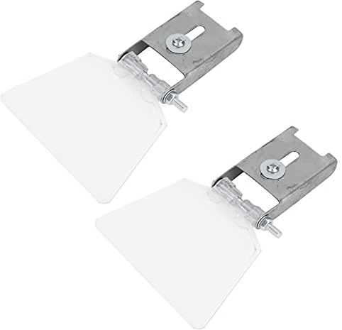schleifbock augenschutz,Schleifbock Augenschutz,Bankschleifer Augenschutz,Grinder Wheel Eyeshield,2Pcs Bank Grinder Eyeshield 304 Kleines Edelstahlgehäuse Tool Shield Attachment Zubehör S