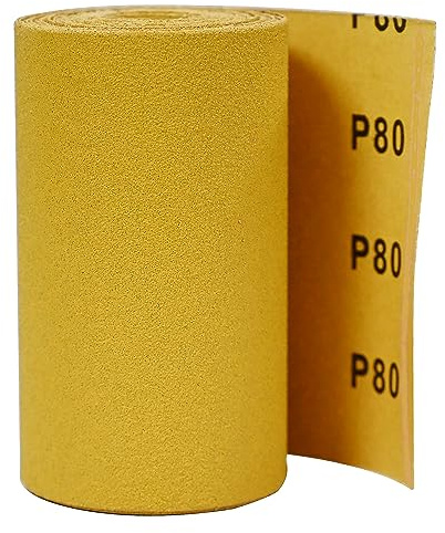 Trend Aluminium Oxide Sanding Roll, 80 Grit, 115mm x 5m, Strong