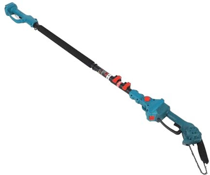 20v Pole Cordless Electric Pruner 1.2 Inch Cutting Diameter Telescopic Extension Rod Cutting