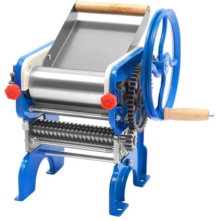 Sfogliatrice manuale a rulli per pasta Sfogliatrice manuale a rulli for pasta Macchina manuale for tagliatelle a mano commerciale Macchina for pasta Macchina for pasta in acciaio inossidabile for prep