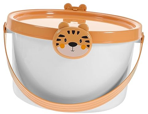 Abaodam Spielzeugbox Mit Deckel Und Griffen Aufbewahrungsbox Für Spielzeug Großer Spielzeugeimer Zur Organisation Von Spielzeug Und Kleinen Gegenständen in Kinderzimmer Und Schlafzimmer