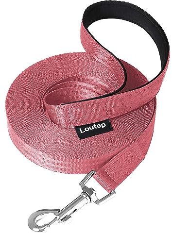 Loutep Schleppleine Für Hunde Lange Leine 3m 5m Schleppleine 10m Für Hunde 15m 20m 25m 30m Hundeleine Für Kleine Mittel Große Hund Langlaufleine Wasserfest Leicht Laufleine