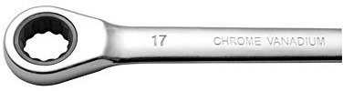 Juego de Llaves inglesas, Herramientas manuales métricas con Placa, Llave de trinquete, 1 Pieza de 8-19 mm, Juego de Llaves combinadas de trinquete de Doble Cabeza, Herramienta Manual para l