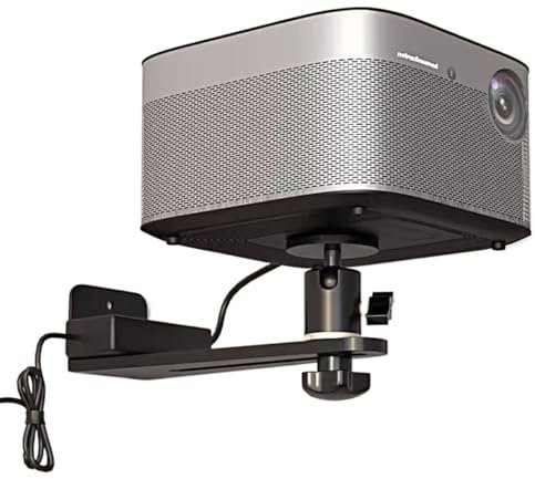 YQINQIN83B Projector Mount Projector Bracket Wall Mounted Household Headboard Wall Bracket Projector Hanging Wall Bracket Ceiling Mount with Tray