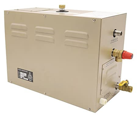 Generador de vapor para Sauna, Sistema de ducha de generador de vapor autodenominado comercial 1 8kw Generador de vapor de baño con función de drenaje automático,Máquina de vapor para sauna
