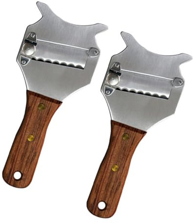 POPETPOP 2piezas Cortadores De Trufa De Inoxidable Utensilio De Cocina Para Rallar Queso y Chocolate Diseño Práctico y Resistente Para Amantes Repostería