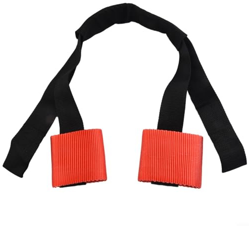 Fauhapyway Sangle d'arrimage pour guidon de moto - Sangle de sécurité en nylon - 100 cm - Rouge