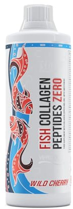 MST® Nutrition Fisch Kollagen Beauty Peptide + Biotin Verisol® Drink | 40 Portionen | Sugar Free | Fisch Collagen Drink, Collagen Peptide, Kollagen | Wild Cherry | Made in Germany