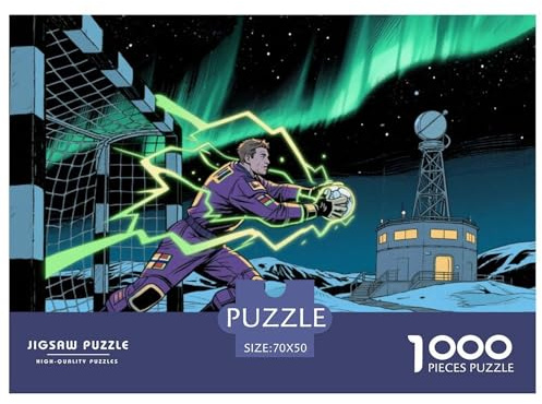 Handball Hölzerne Puzzles Wasserfest 1000-teiliges Puzzle Geschenke Für Erwachsene Spaß Lernspiele