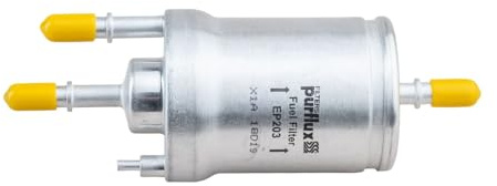 PURFLUX EP203 Kraftstofffilter Line Filter Kompatibel mit VW POLO 9N 6Q0201051 GPF001 6Q02010512 | Kompatibel mit: SEAT CORDOBA, IBIZA III, SKODA FABIA I, FABIA I Combi, FABIA I Praktik, FABIA I Stufenheck, VW NEW BEETLE