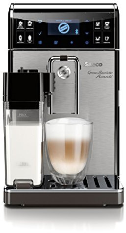 Saeco GranBaristo Avanti HD8967/01 Machine à café automatique + Application Acier/Anthracite