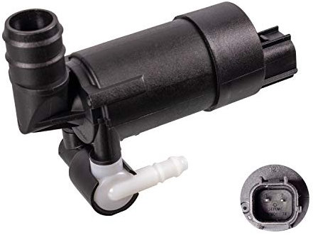 febi bilstein 45039 Washer Pump for windscreen washing system, pack of one, Black
