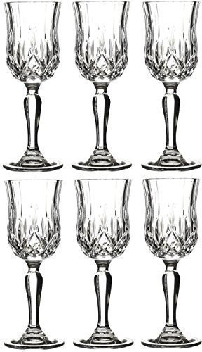 RCR 'Opera Maison' Vintage Kristall Sherry Glas - Portglasögon/Likörglasögon/Limoncello Glasögon - Ultraklart Och Hållbart LUXION© - Diskmaskinssäkert Lyxigt