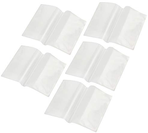 AMATHINGS 5 Stück Reisepass Impfpass Hülle (bis 13,5 cm Höhe) Ausweishülle Schutzhülle Transparent abwischbare dokumentenechte Ausweis reißfeste Hülle