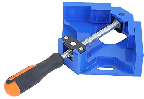 TOPWAY 90 Grad Ecke Klemme Rechtwinkel Winkelspanner, Eckzwinge Winkelzwinge Schweißen Eckenspanner aus Aluminium für Holzbearbeiten Schreinerei Fotorahmen 402309