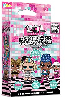 L.O.L. Surprise! Dance Off Cartes à Collectionner, Coffret d’Initiation, Jeu de Cartes avec Tapis, Affiche & Feuille d’Instructions pour Filles & Garçon, 4+ Ans Amazon Exclusive