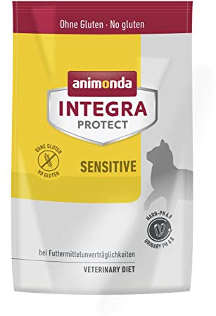 animonda INTEGRA PROTECT Sensitive (1 x 1200 g), Katzen Diätfutter bei Futtermittelallergie, sensitives Katzenfutter bei Allergien, Trockenfutter für Katzen ohne Getreide