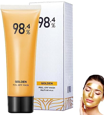 Peel-Off Anti-Falten Whiten Maske, Peel-Off Anti-Falten Whitening Mask, Golden Collagen Gesicht Tear Off Mask, Goldene Peel-Off-Maske, Peel-Off Anti-Falten Lifting Straffende Masken (1pcs)