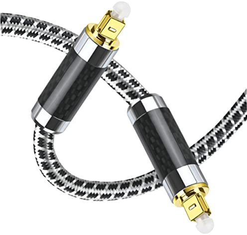 Homoyoyo Cavo Audio Ottico Digitale Connettore Maschio Maschio Per Tv e Home Theater Alta Stabilità e Trasmissione Chiara Del Suono