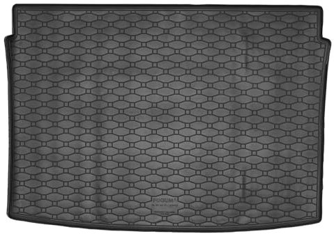Gummi Kofferraummatte mit erhöhtem Rand passend für Seat Arona ab 2017 (variabler Boden oben) AZUGA AZ31100210 Kofferraumwanne