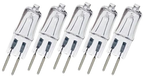 WYLIELAMSH 5Pcs GU5.3 Bi-Pin Base Aroma Night Light G5.3 220V100W Base Halogen JC Type Bulbs Light Lamp Bulb 200W