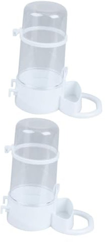 Milisten 2pcs Home Hamster Feeder Food Timer Automatic Pet Supply Safe Compact and Practical for Rabbit Squirrel and Pets