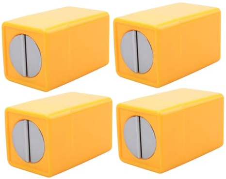 IWOWHERO 4piezas Caja Reciclaje Cuchillas Afeitar Estuche Viaje Maquinilla Seguridad Soporte Contenedor Cuchillas