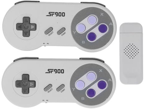 Kabellose Retro Spielekonsole – Retro-Game-Stick mit 4G-Speicherkarte für Klassische TV-Spiele, Plug-and-Play, ergonomisch, sofort spielbar