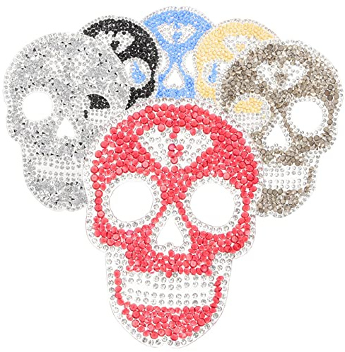 DIYEAH 1 Satz Personalisierter -hot-diamant-aufkleber Edelsteine Schmucksteine Flicken Nähen Schuhflicken Für Löcher -design-patches Mantelflicken Selber Machen 6st