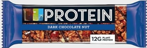 Double Dark Chocolate Protein Nut Snack Bar 50g (Pack Of 6) Taste the sweetness in every bite For All Occasions