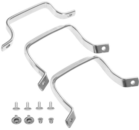 ABOOFAN Asas Laterales Diseño Portátil y Fácil de Verter para Olla de Acero Inoxidable Juego de 3 Accesorio Adecuado para Utensilios de Cocina
