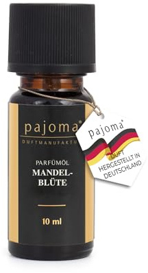 pajoma® Duftöl 10 ml, Mandelblüte - Golden Line | feinste Parfümöle für Aromatherapie/Duftlampe | Premium Qualität
