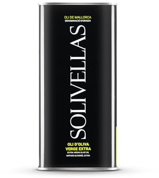 Solivellas natives Olivenöl extra | Premium Mallorca-Öl | kaltgepresst | fruchtig & mild | reich an Antioxidantien | 500 ml Dose | Ideal für Salate und mehr